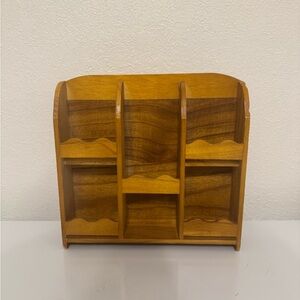 Vintage Wooden Apothecary shelf